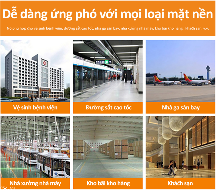 Máy chà sàn liên hợp dùng điện PERTEK PT70E