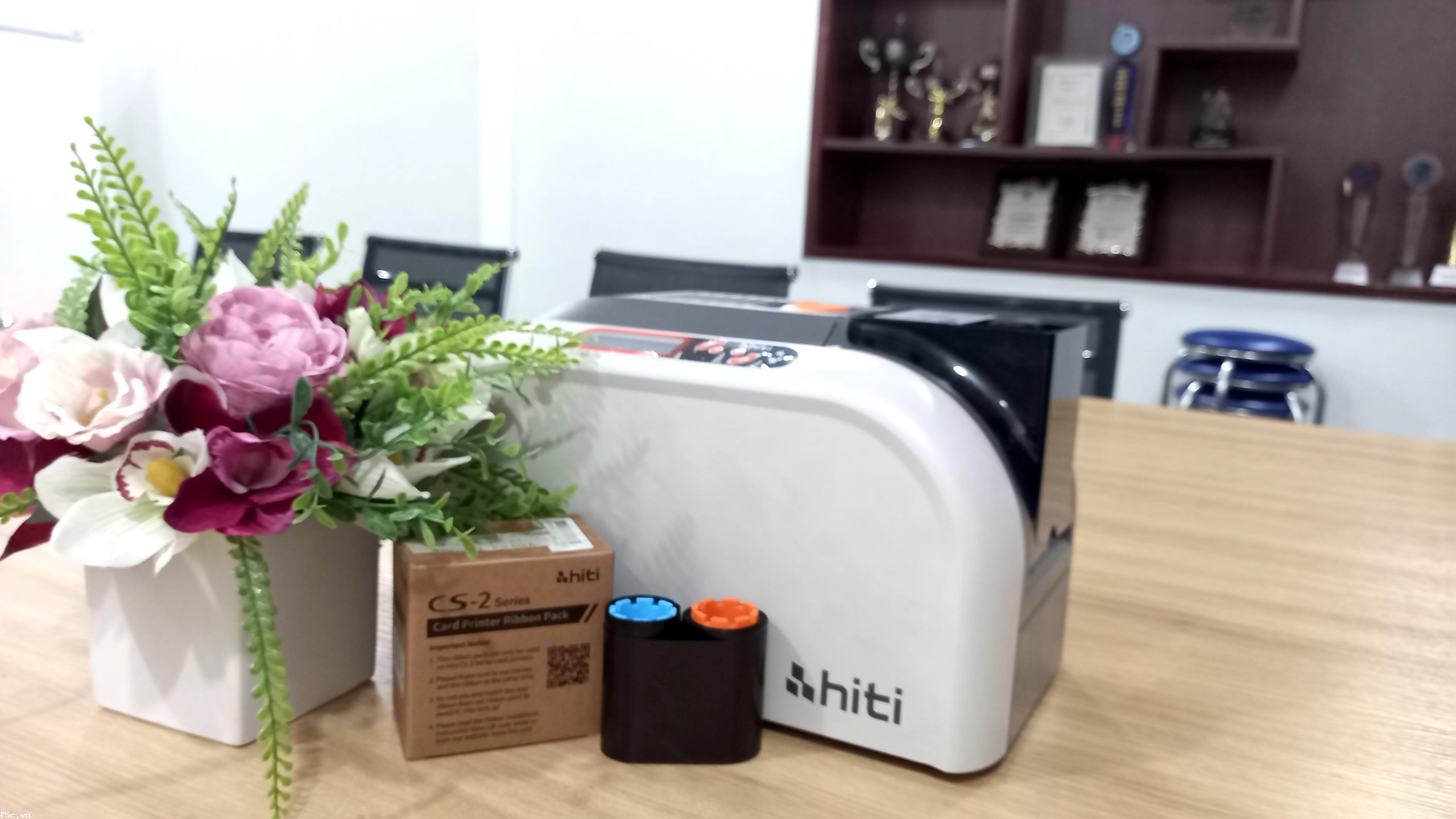 Ruy băng mực đen Hiti CS200E YMCKO chính hãng