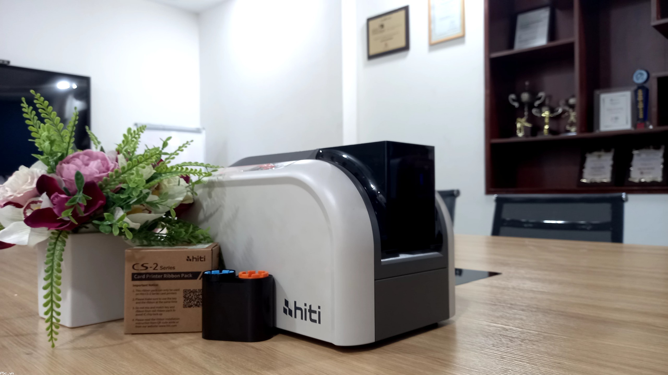 Ruy băng mực đen Hiti CS200E YMCKO chính hãng