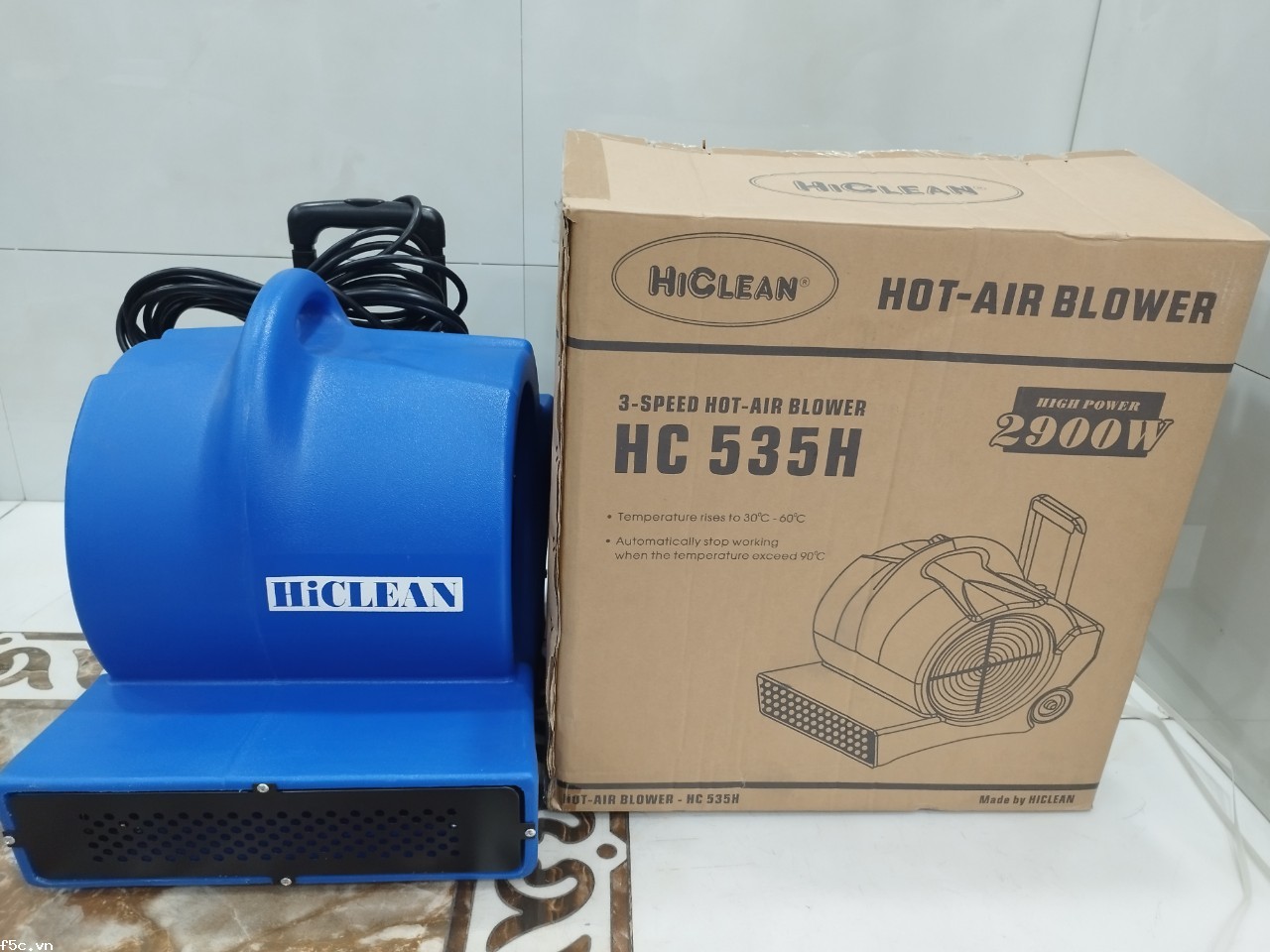 Quạt thổi sàn thảm Hiclean HC 535H