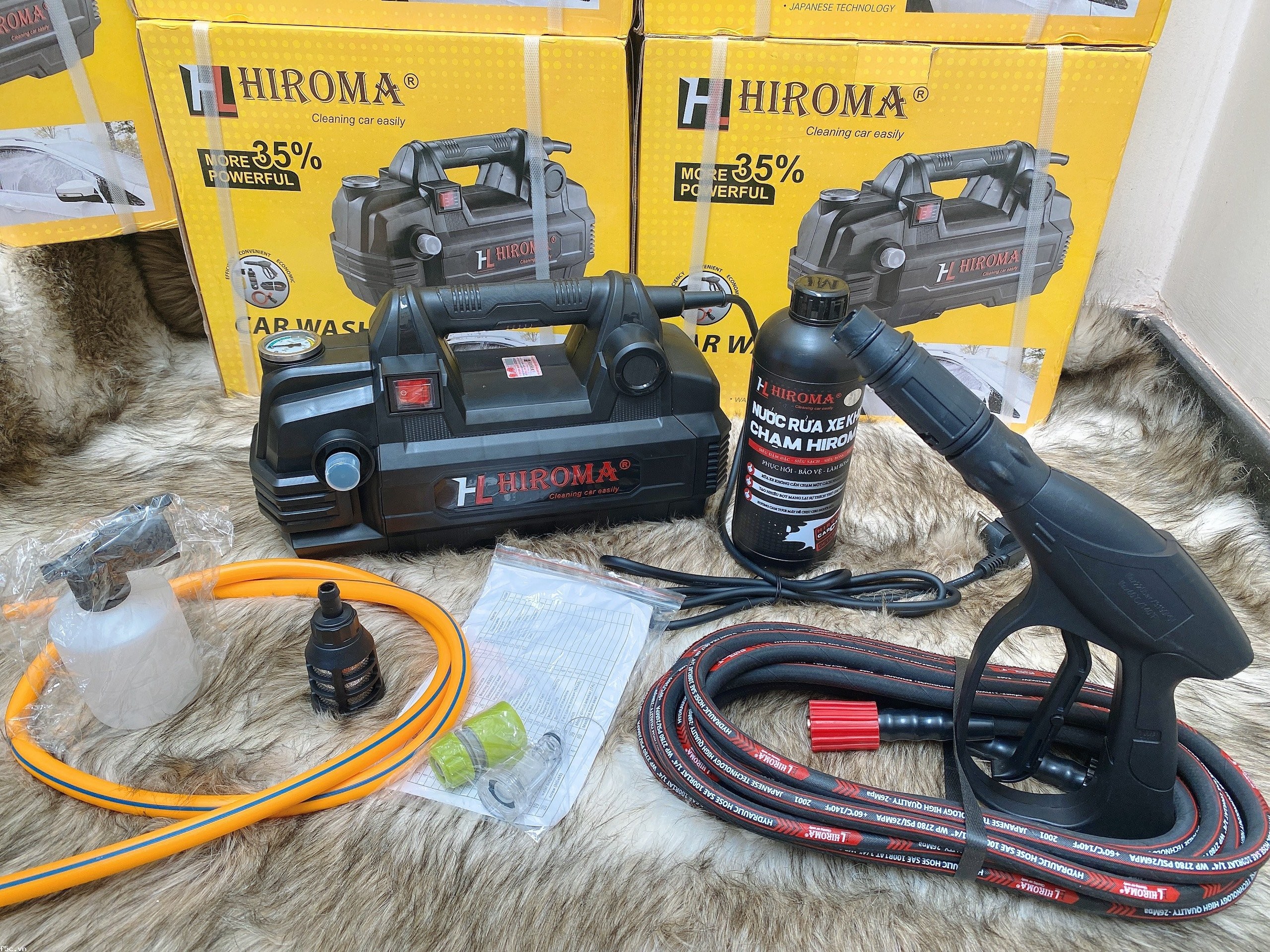 Máy rửa xe chính hãng HIROMA DHL–1337