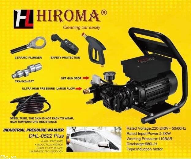 Máy phun rửa xe HIROMA DHL–0522 Plus