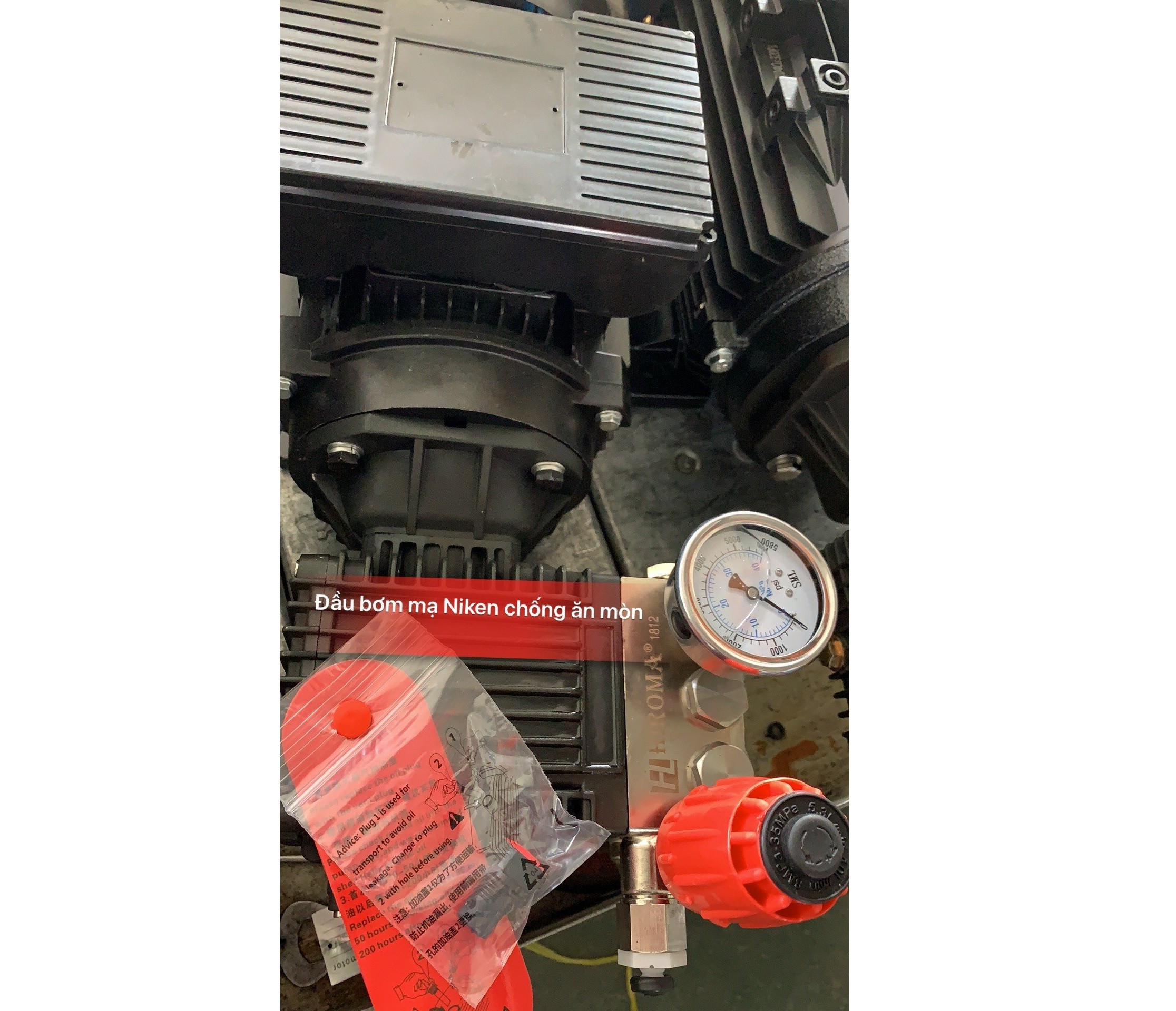Máy phun rửa xe chính hãng HIROMA DHL–1317 công suất 7,5kw