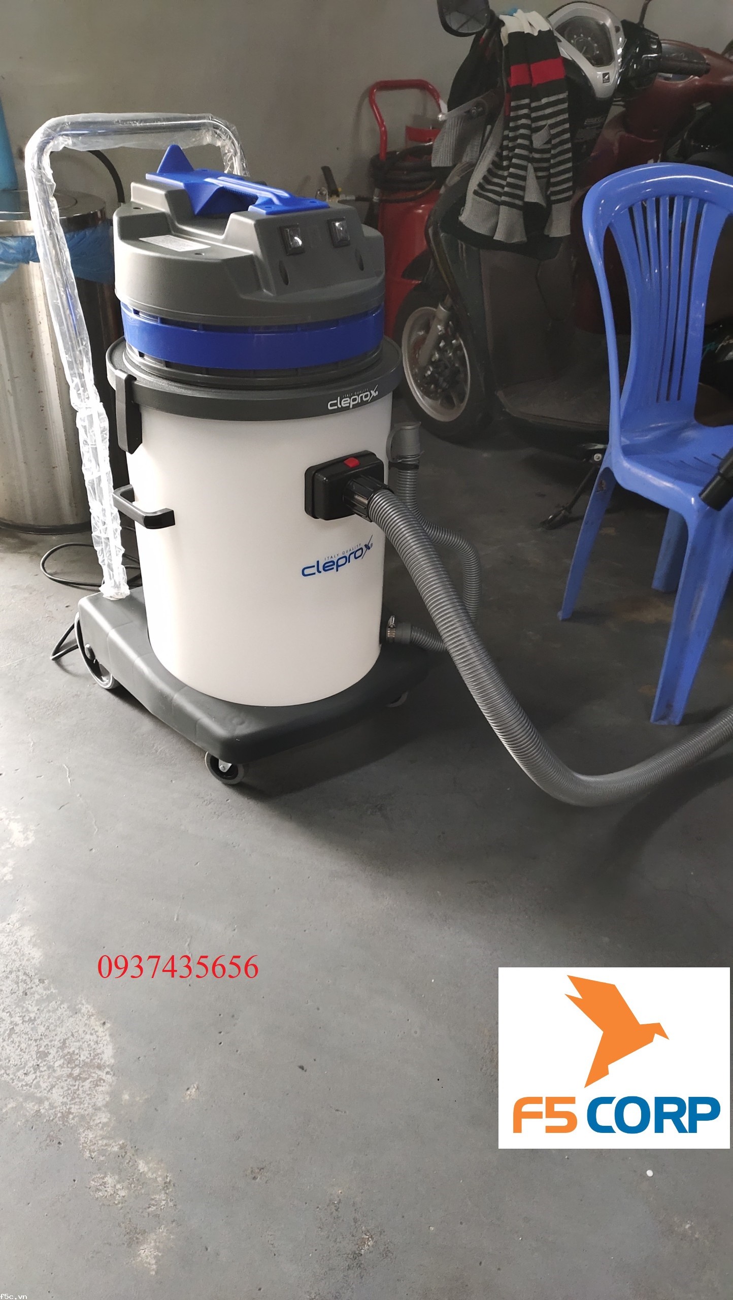 Máy hút bụi CleproX X-2/75 (thùng nhựa)