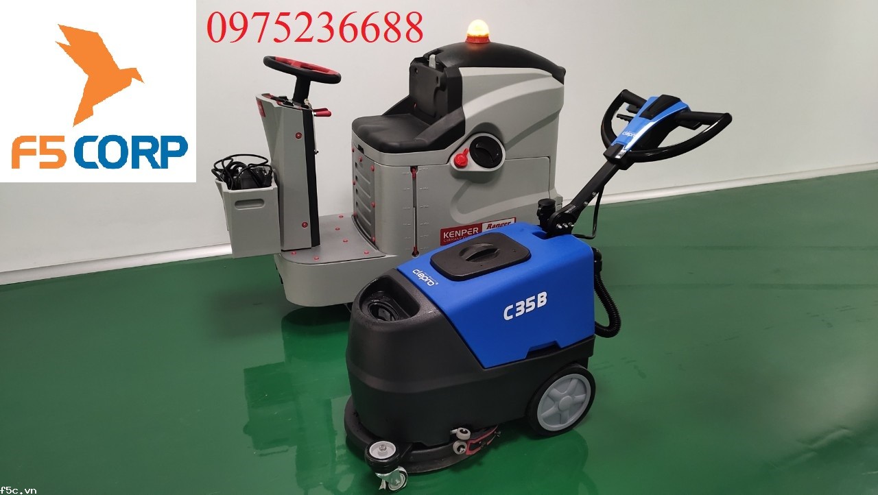 Máy chà sàn liên hợp chạy ắc quy CLEPRO C35B