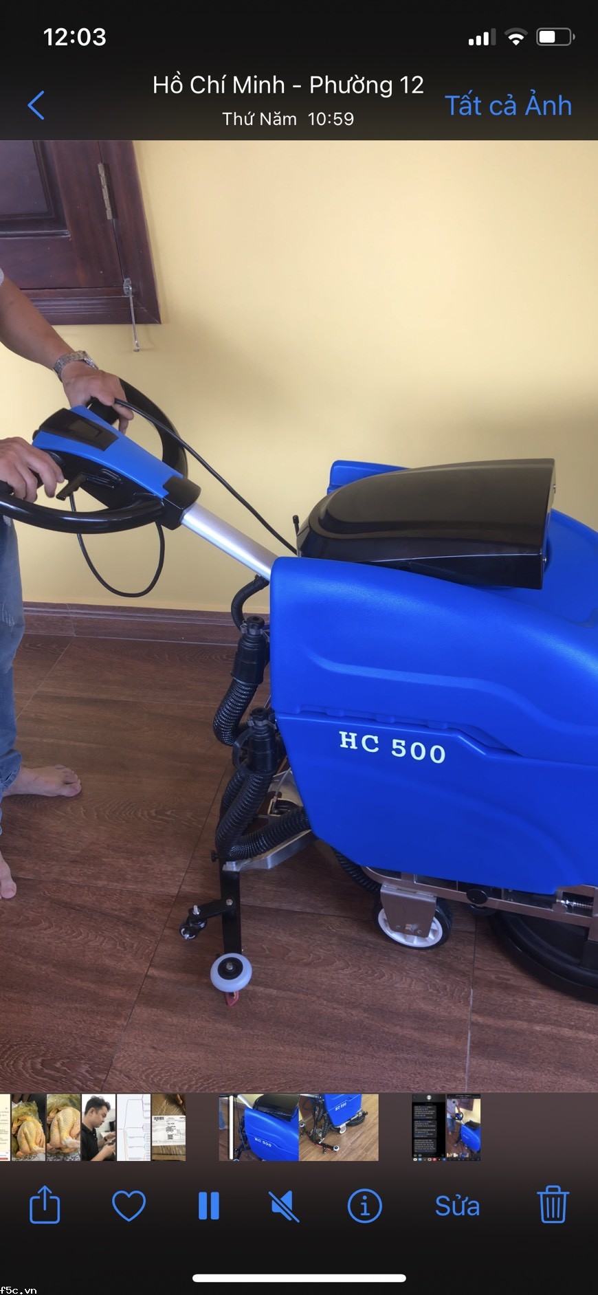 Máy chà sàn liên hợp HiClean HC 500