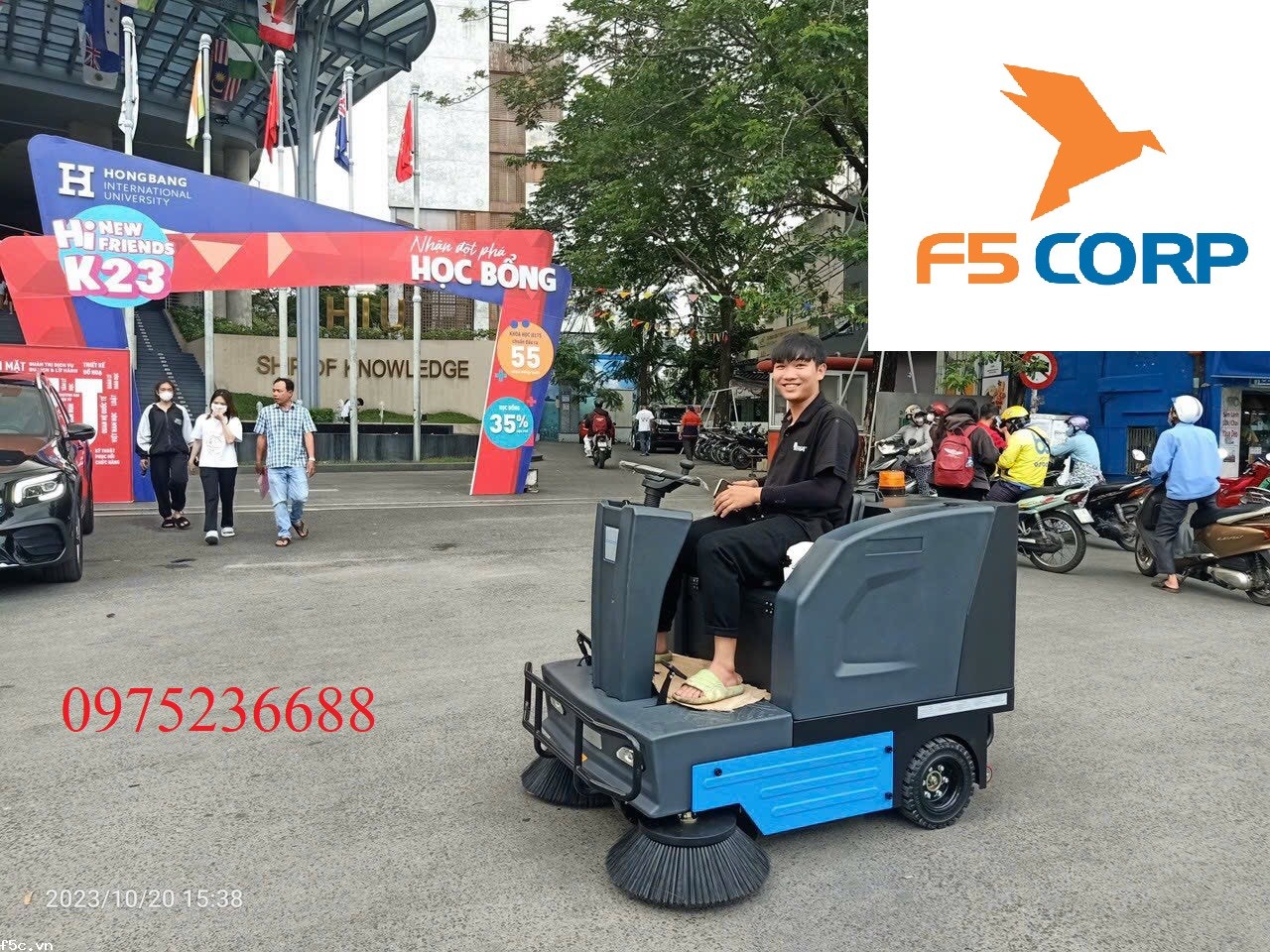 Máy quét rác ngồi lái CleproX SX-150