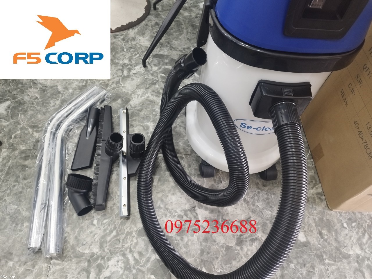 Máy Hút Bụi và Nước Thùng Nhựa SE Clean  SE40