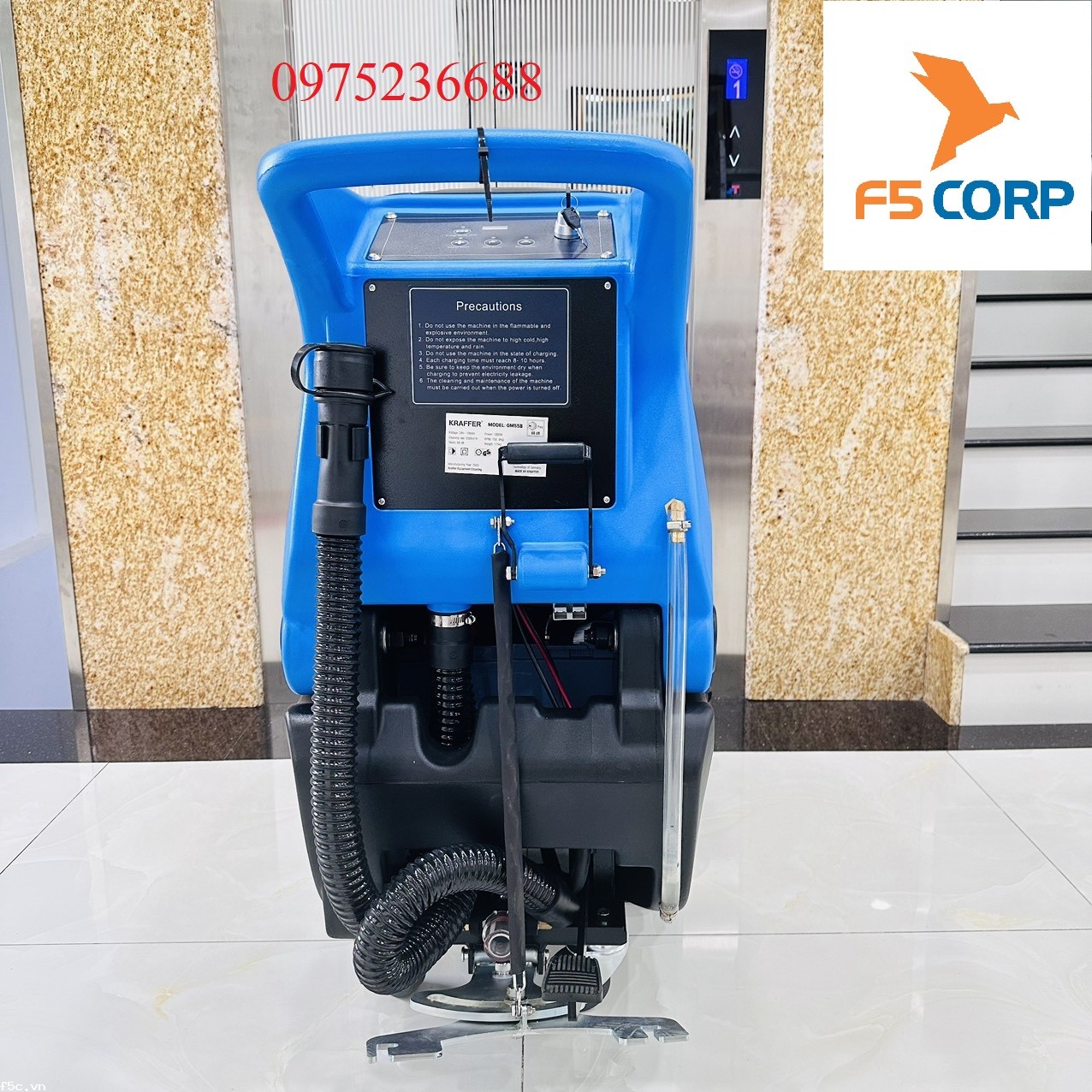Máy chà sàn liên hợp Kraffer GM 55B