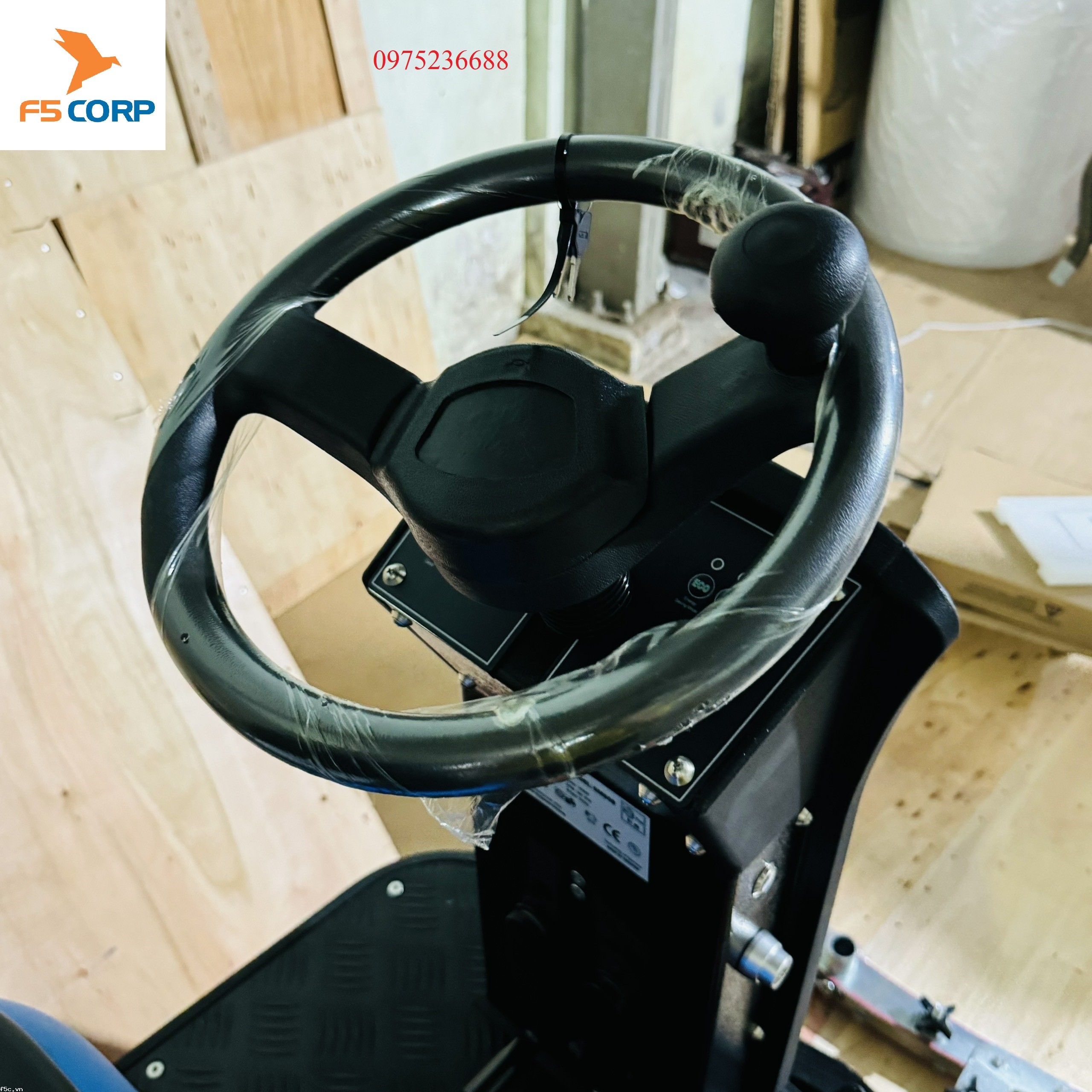 Máy chà sàn liên hợp ngồi lái Kraffer GM190B