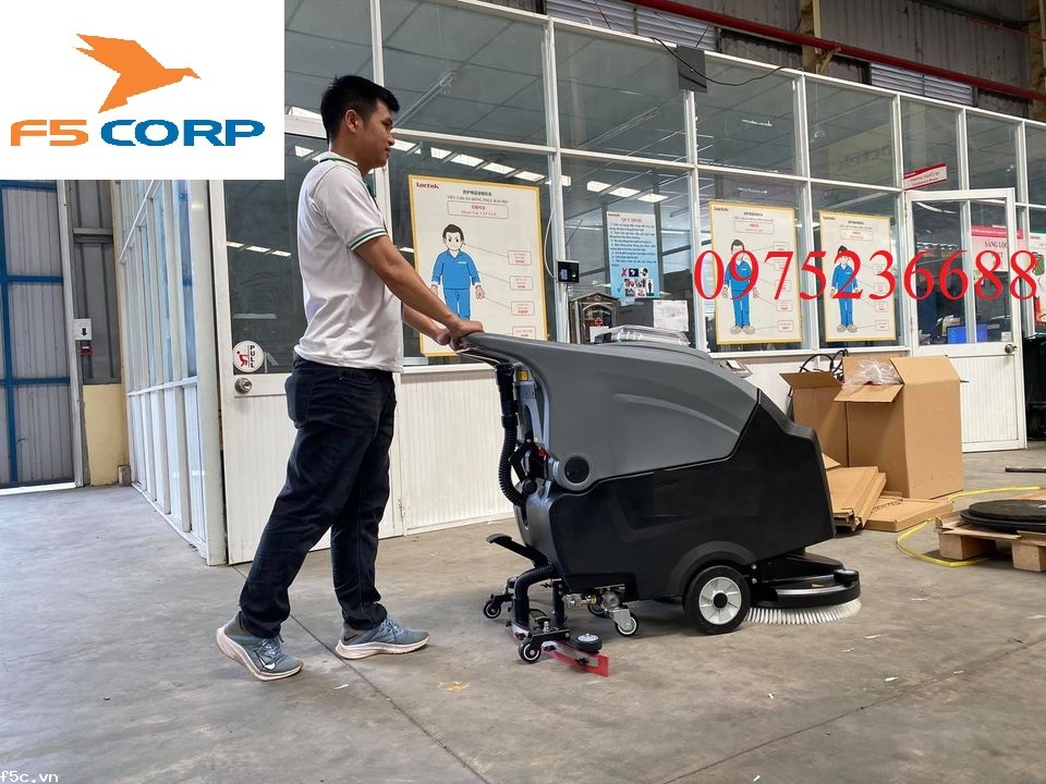 Máy chà sàn liên hợp đẩy tay A55-E