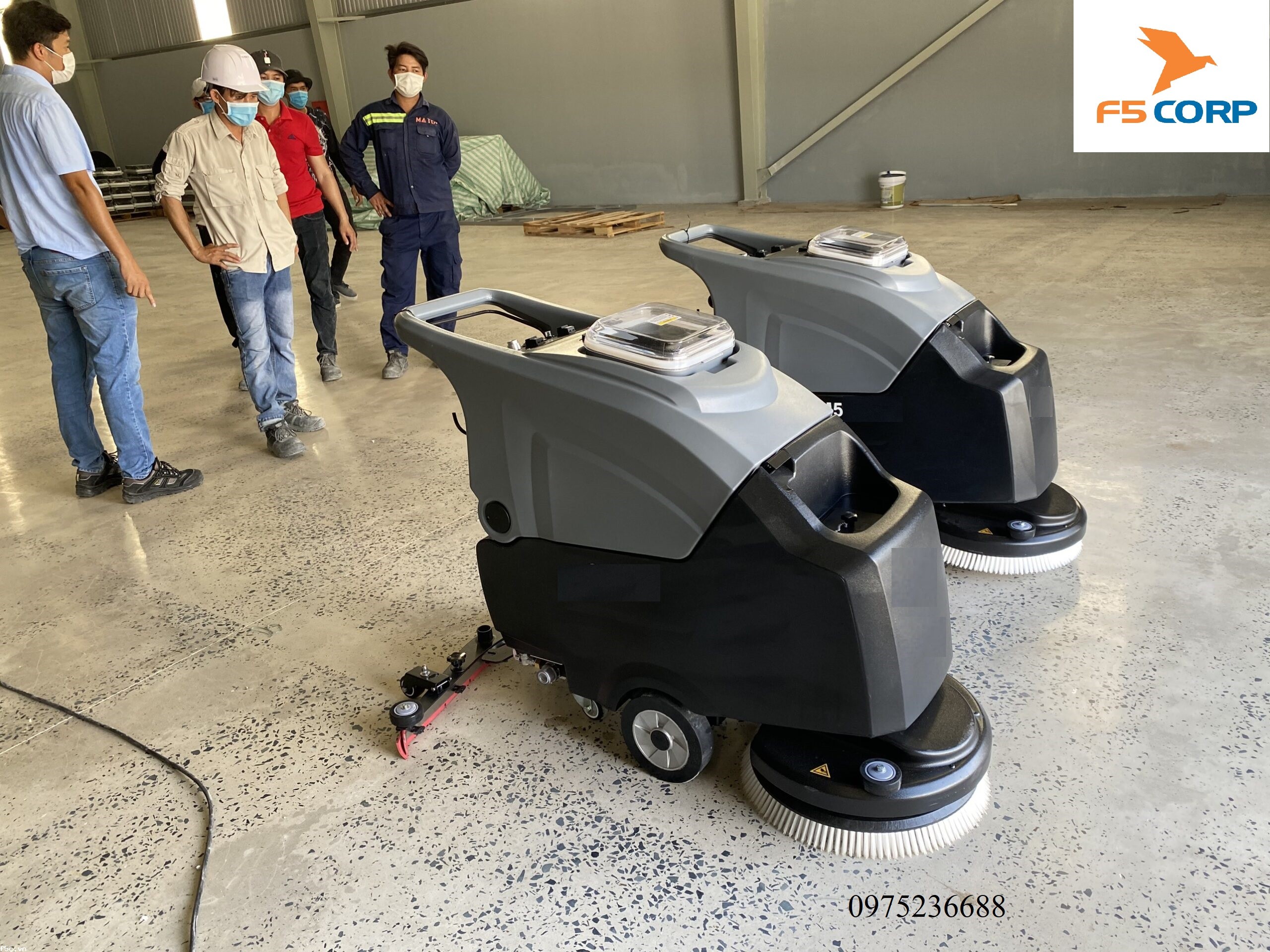 Máy chà sàn liên hợp đẩy tay A55-E
