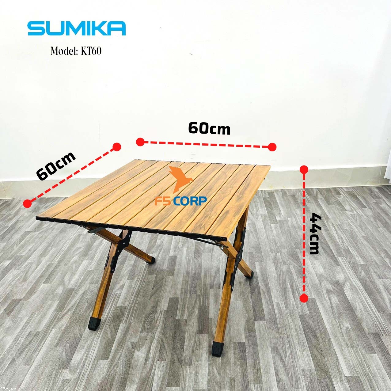 Bàn gấp gọn dã ngoại SUMIKA KT60