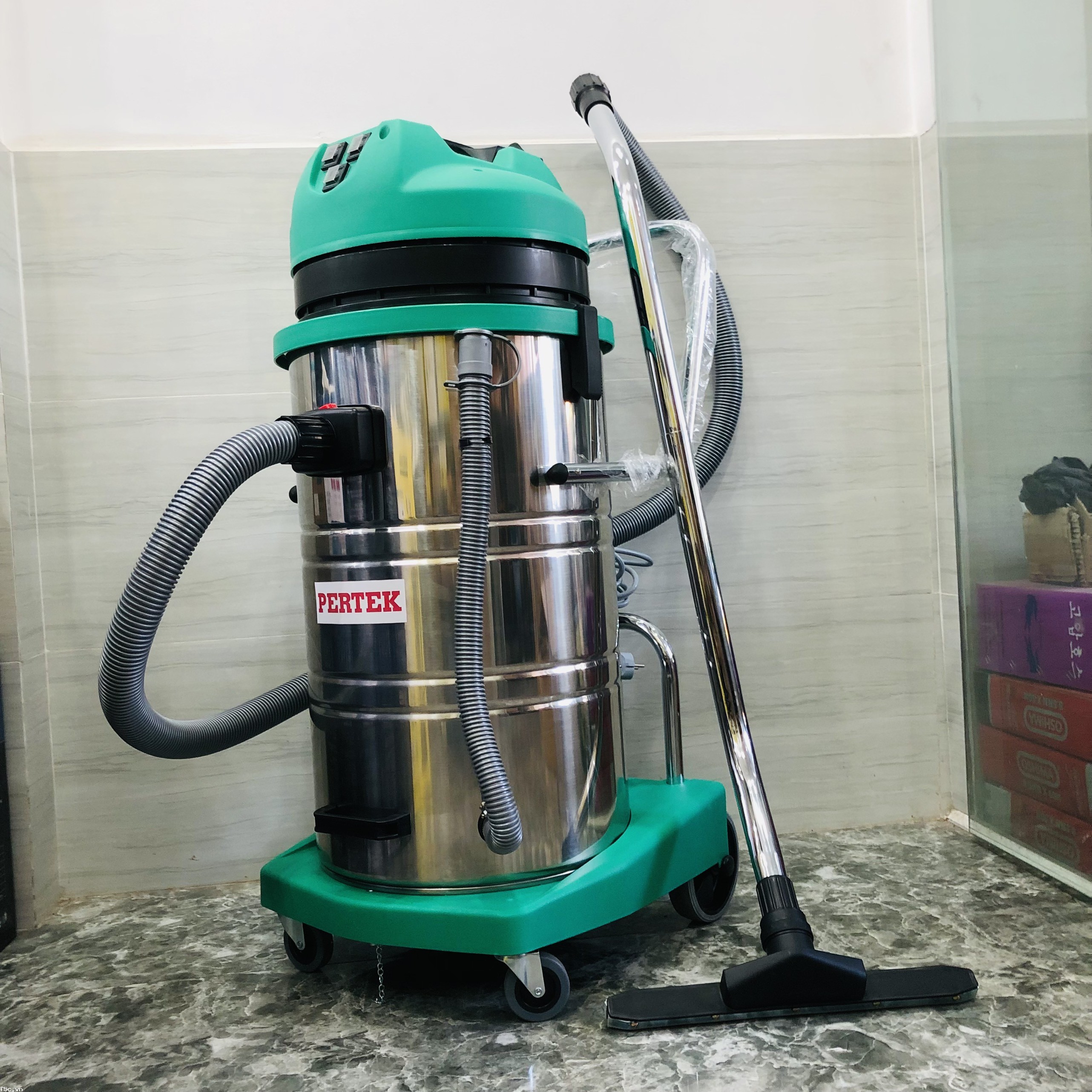 Máy Hút Bụi Công Nghiệp Công Suất Lớn 4500W Pertek PT100H