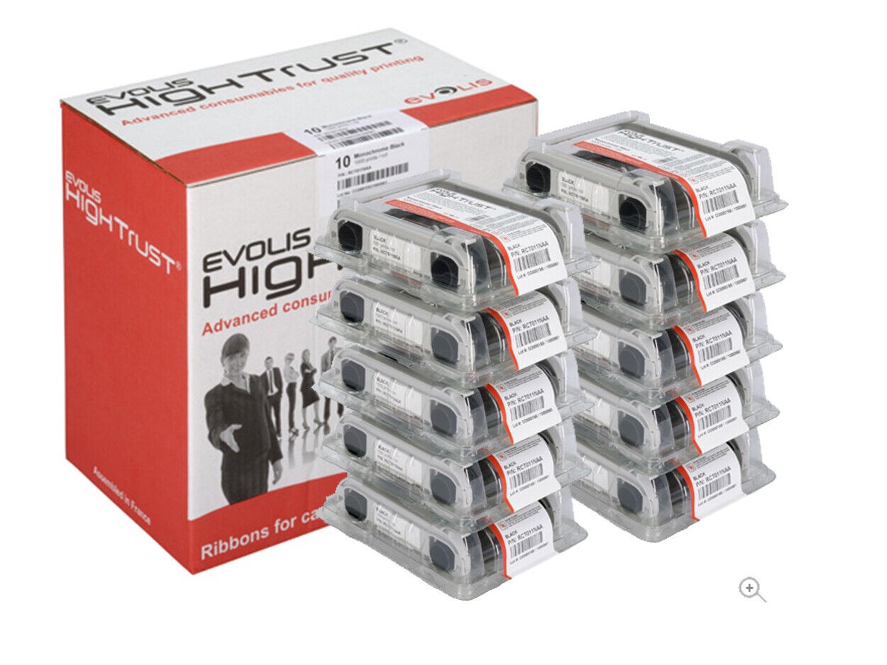 Ruy băng mực màu Evolis Zenius chính hãng