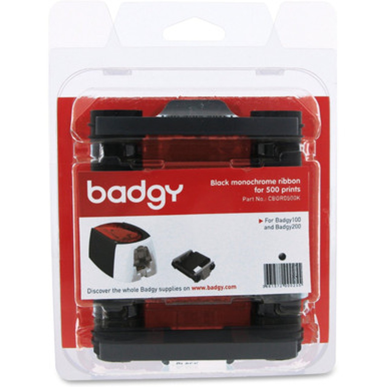 Ruy băng mực đen Evolis Badgy 200 chính hãng
