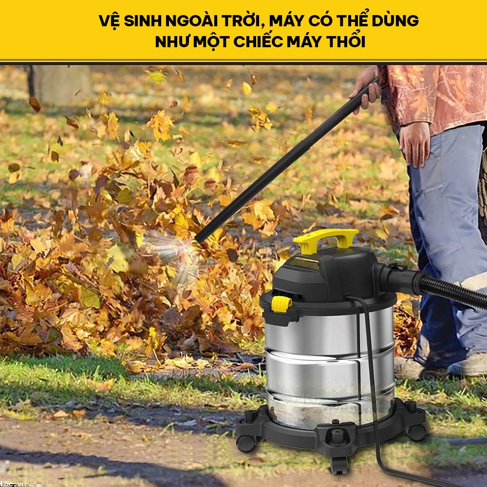 Máy hút bụi công nghiệp 3 chức năng 23 Lít - Khô/Ướt/Thổi Stanley SL19417-6A
