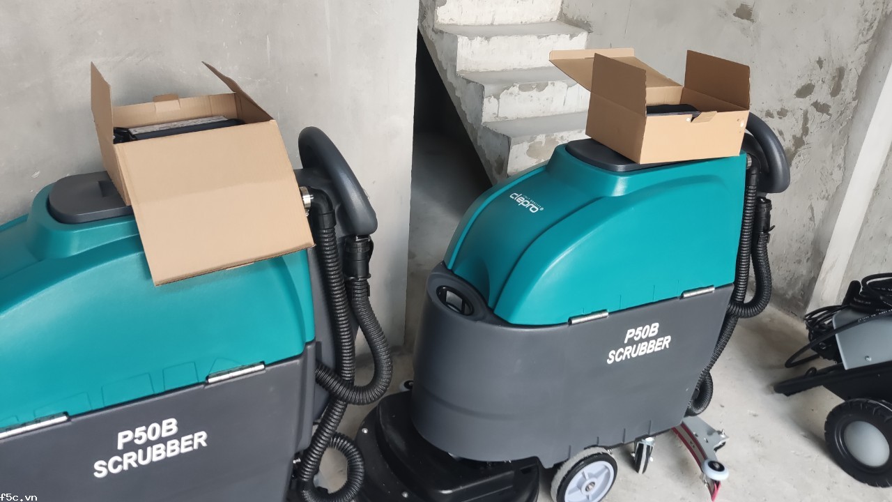 Máy lau nhà xưởng Clepro P50B ( dùng ác quy )