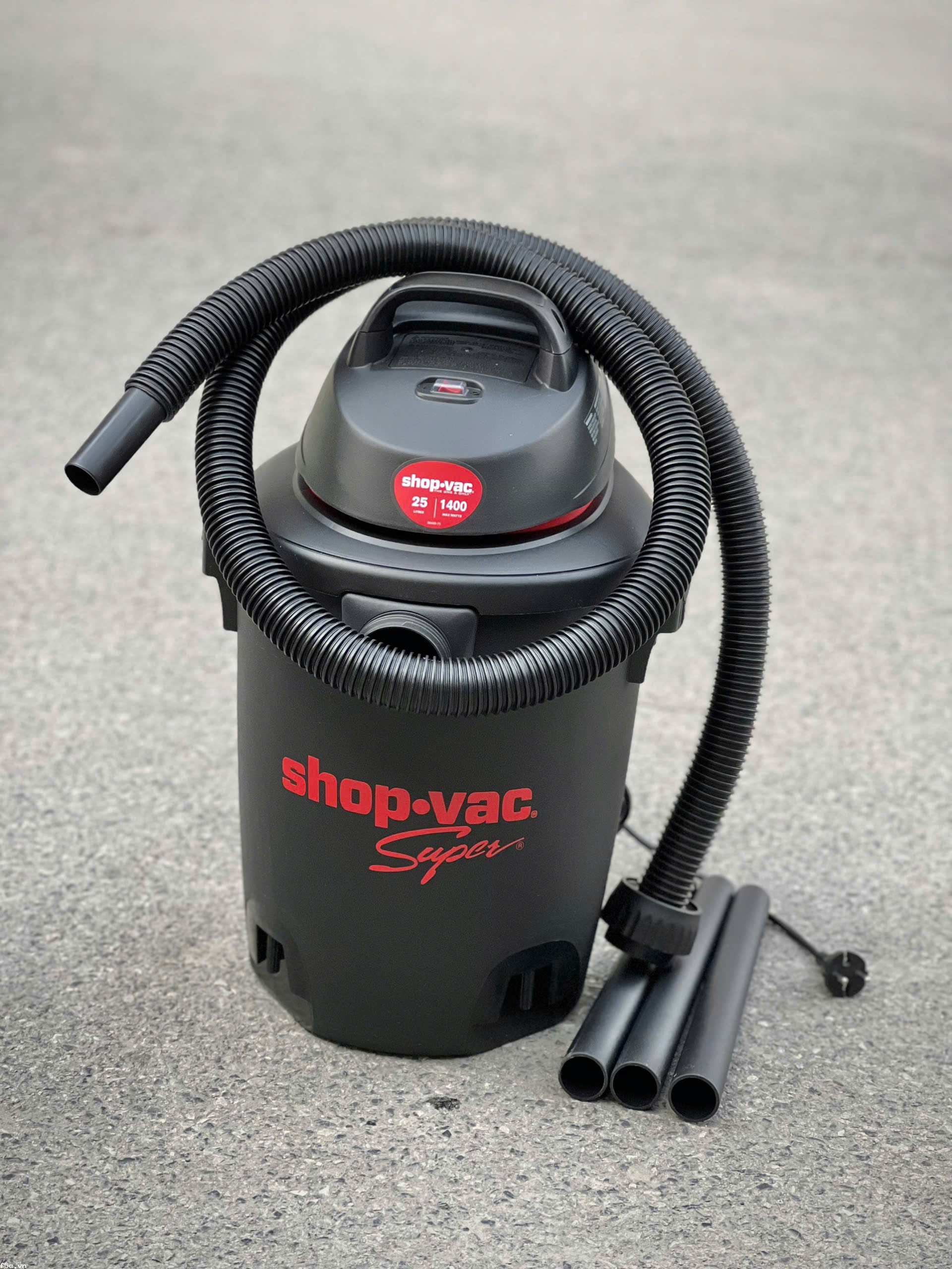 Máy hút bụi 3in1 khô/ướt/thổi ShopVac 59712207 - Dung tích 25L 1400W, nhựa cao cấp