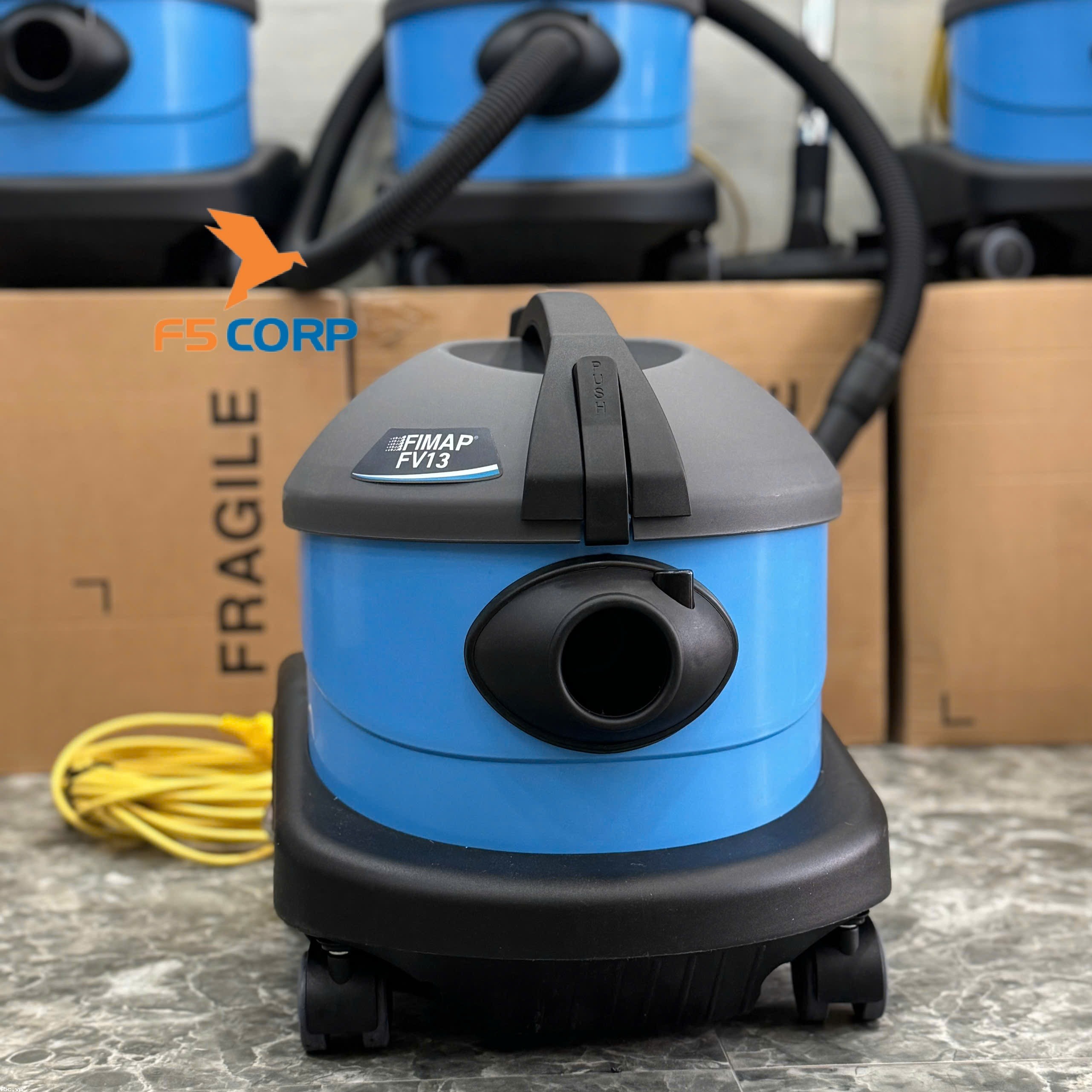 Máy hút bụi khô công nghiệp  Fimap FV13.1 Hepa - 900W