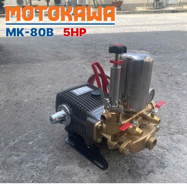 Đầu bơm áp lực 5HP Motokawa MK-80