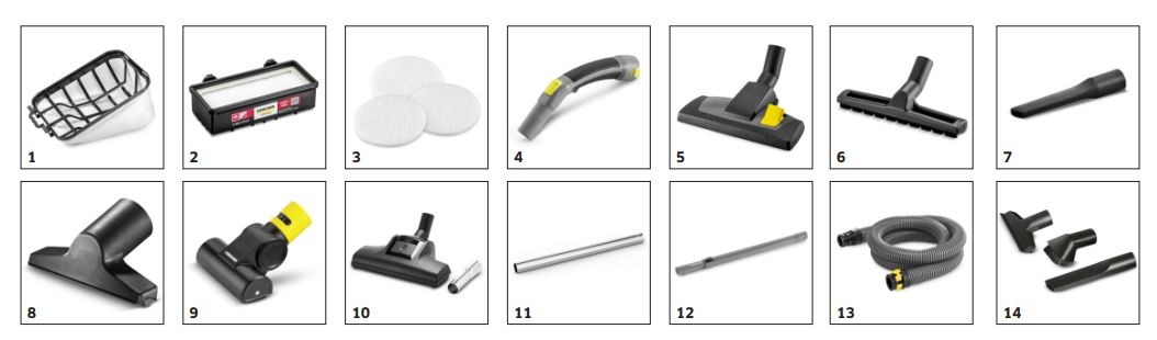 Máy hút bụi khô - Karcher T10/1*EU ( 1.527-300.0)