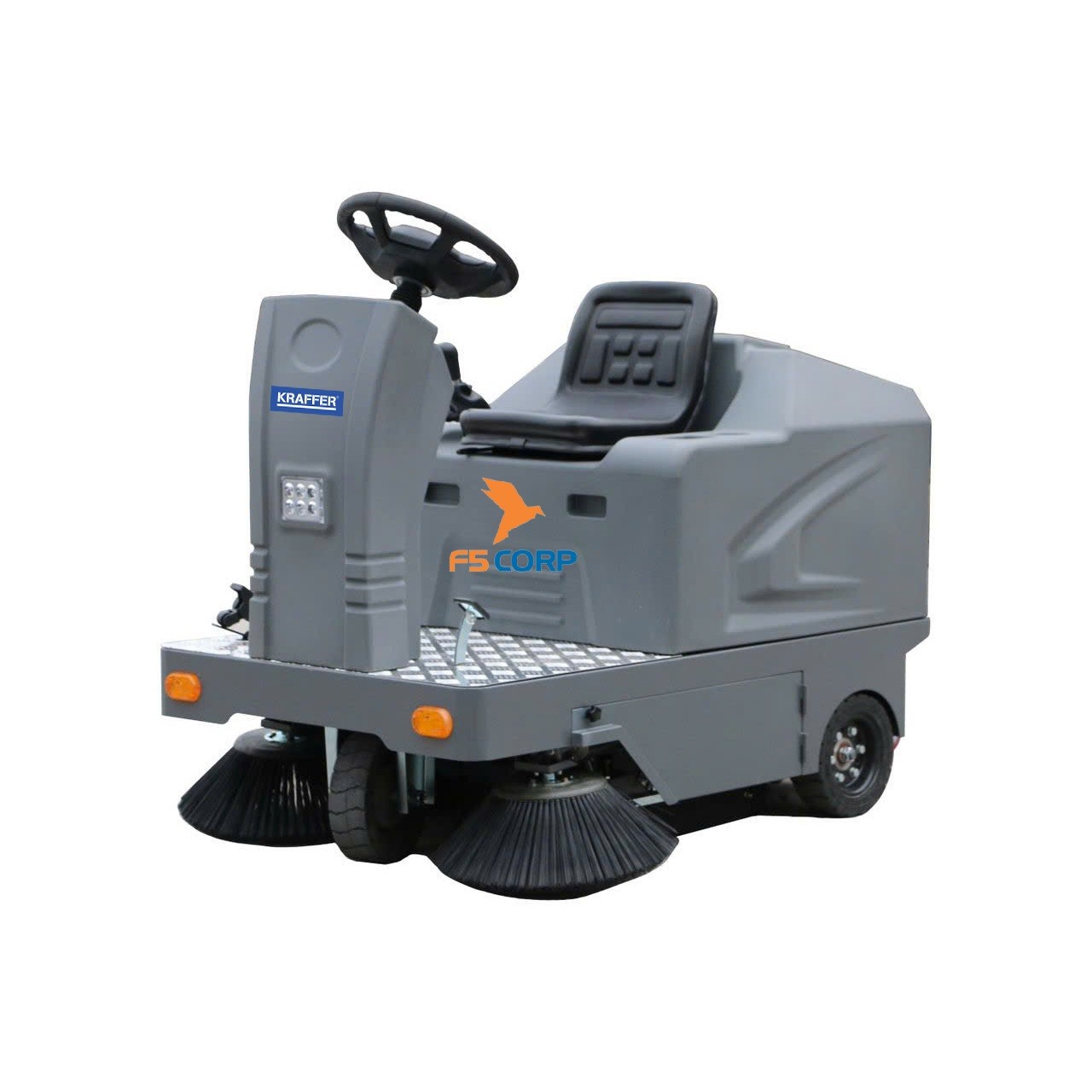 Máy quét rác ngồi lái KRAFFER KF260 (dùng bình)