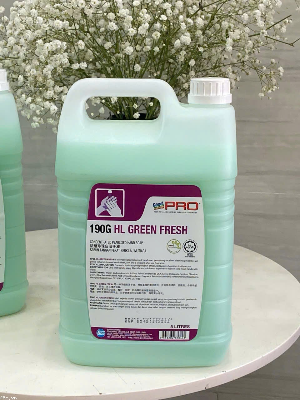 Xà phòng rửa tay, hương táo Goodmaid PRO G190G Made in Malaysia Can 5L