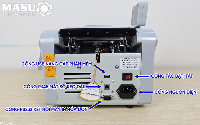 Máy đếm tiền MASU 888 Plus