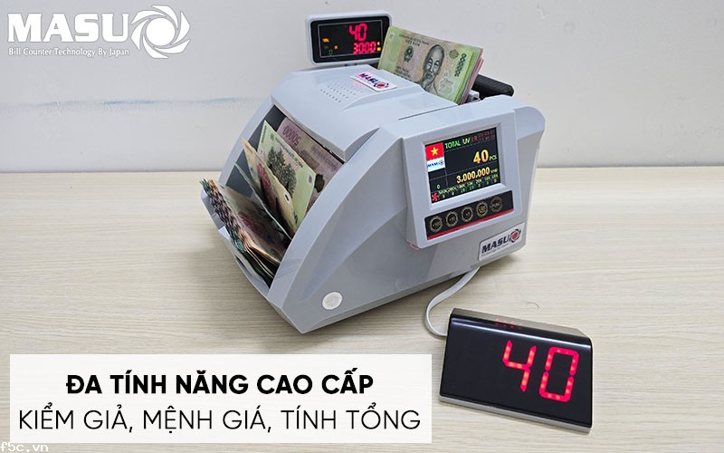 Máy đếm tiền MASU 888 Plus
