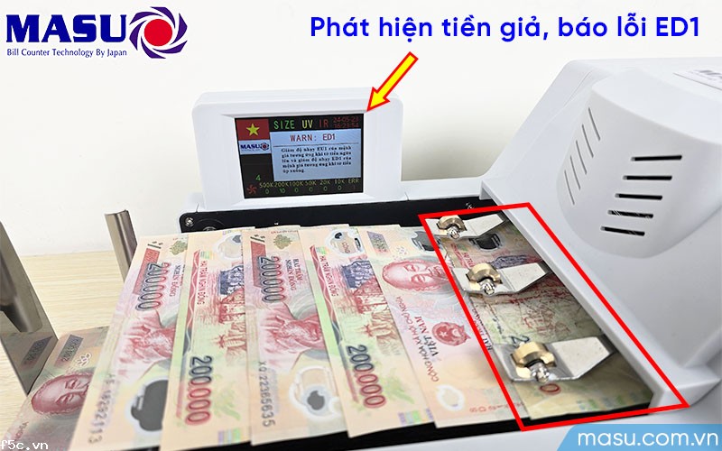 Máy đếm tiền MASU 999 Plus