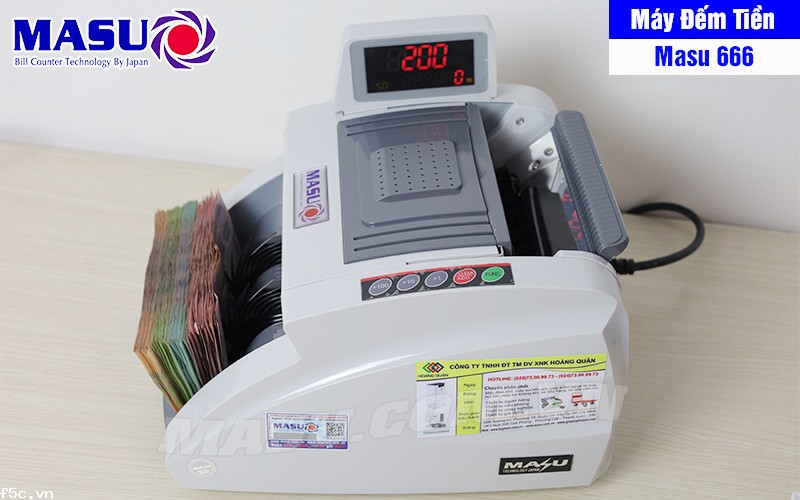 Máy đếm tiền Masu 666 