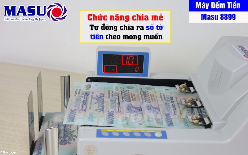 MÁY ĐẾM TIỀN MASU 8899 