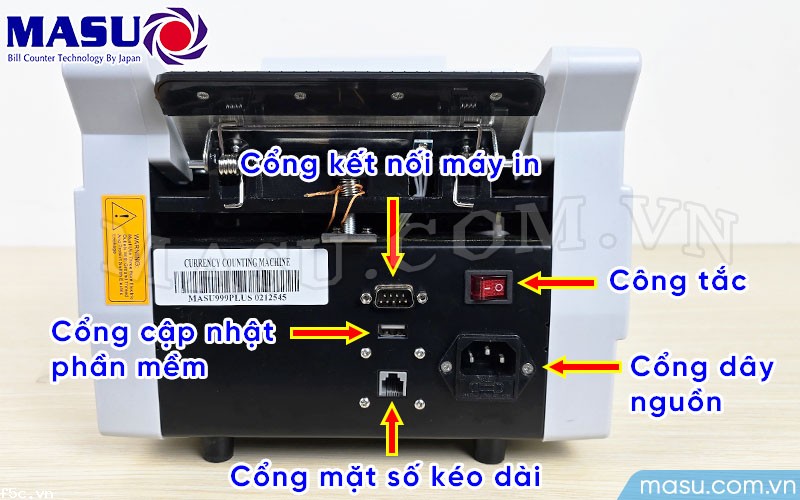 Máy đếm tiền MASU 999 Plus