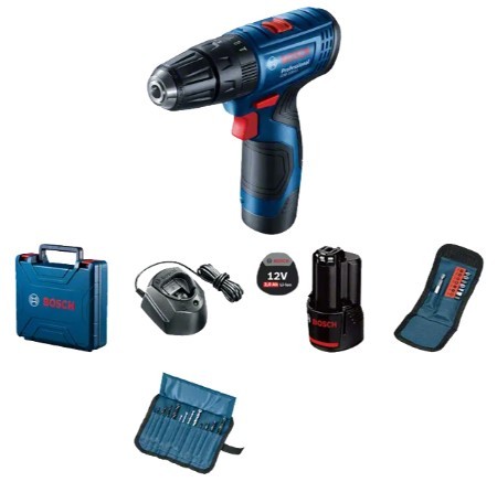 Máy khoan động lực Bosch GSB 120-LI Gen II 12V (1 Pin 2Ah)