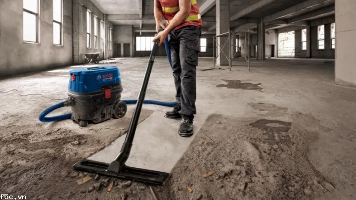 Bosch GAS 12-25 | Máy hút bụi khô & nước, công suất 1250W