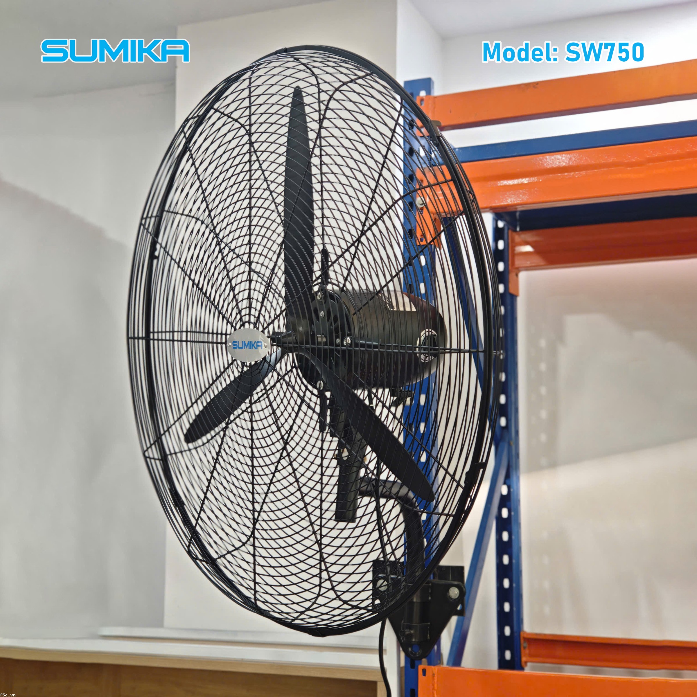 Quạt treo tường công nghiệp Sumika SW750