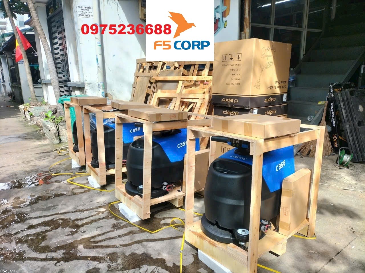 Máy chà sàn liên hợp CLEPRO C35E