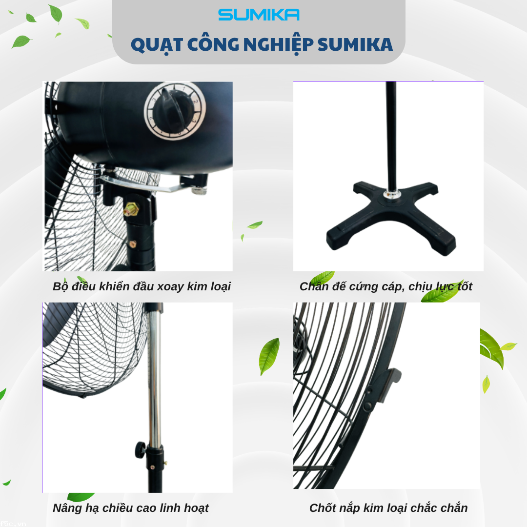 Quạt đứng công nghiệp Sumika ST750 
