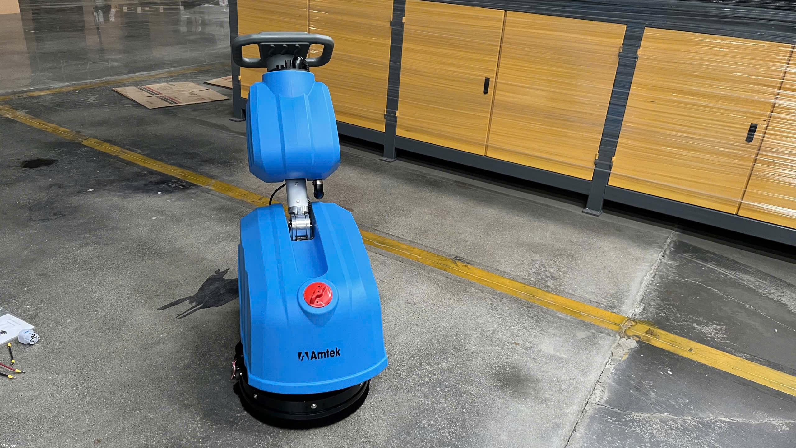 Máy chà sàn liên hợp mini AT-350 ( đã gồm acquy)