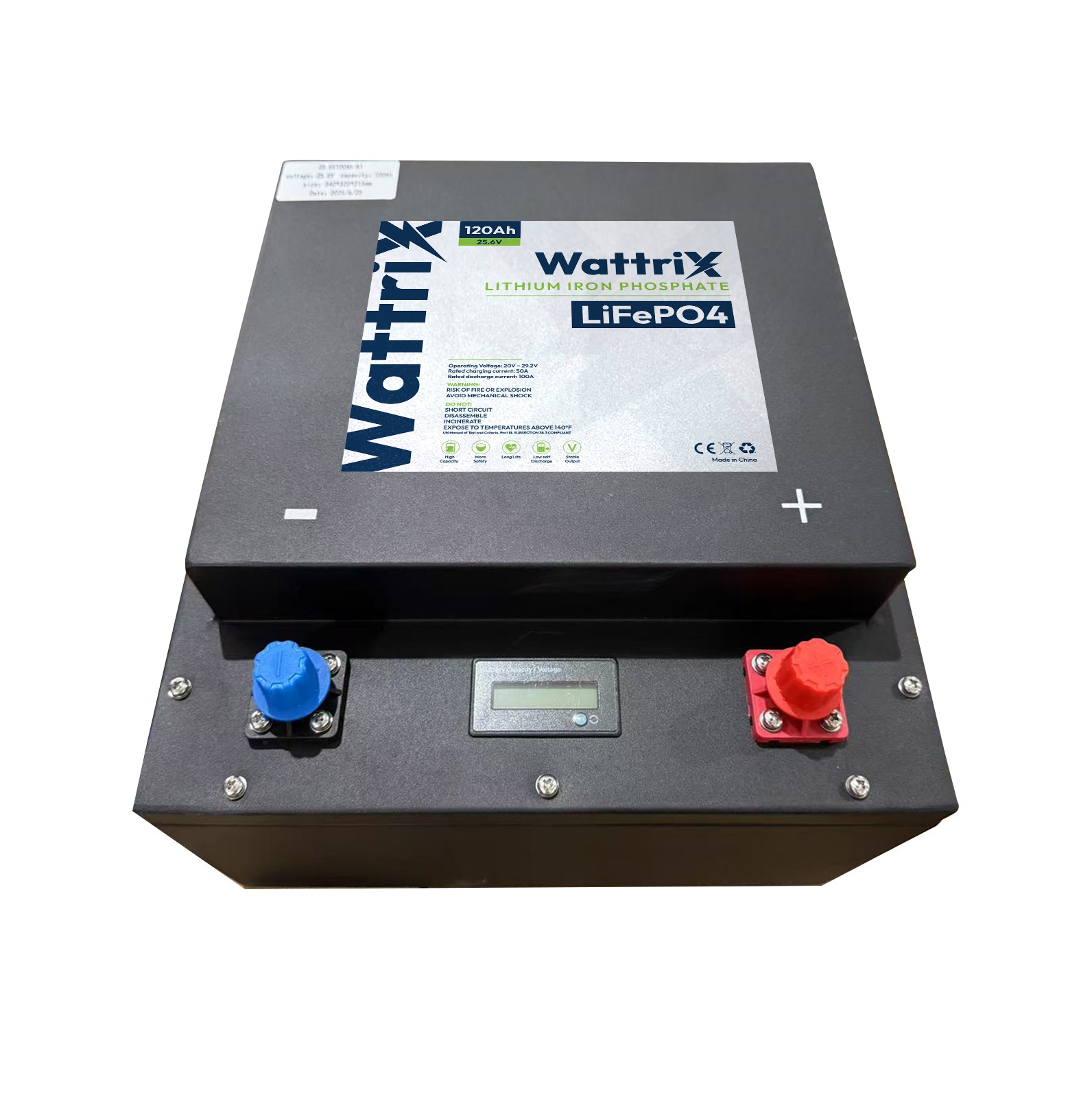 Pin (Ắc Quy) Lithium Wattrix W24-120( đã bao gồm sạc kèm theo)