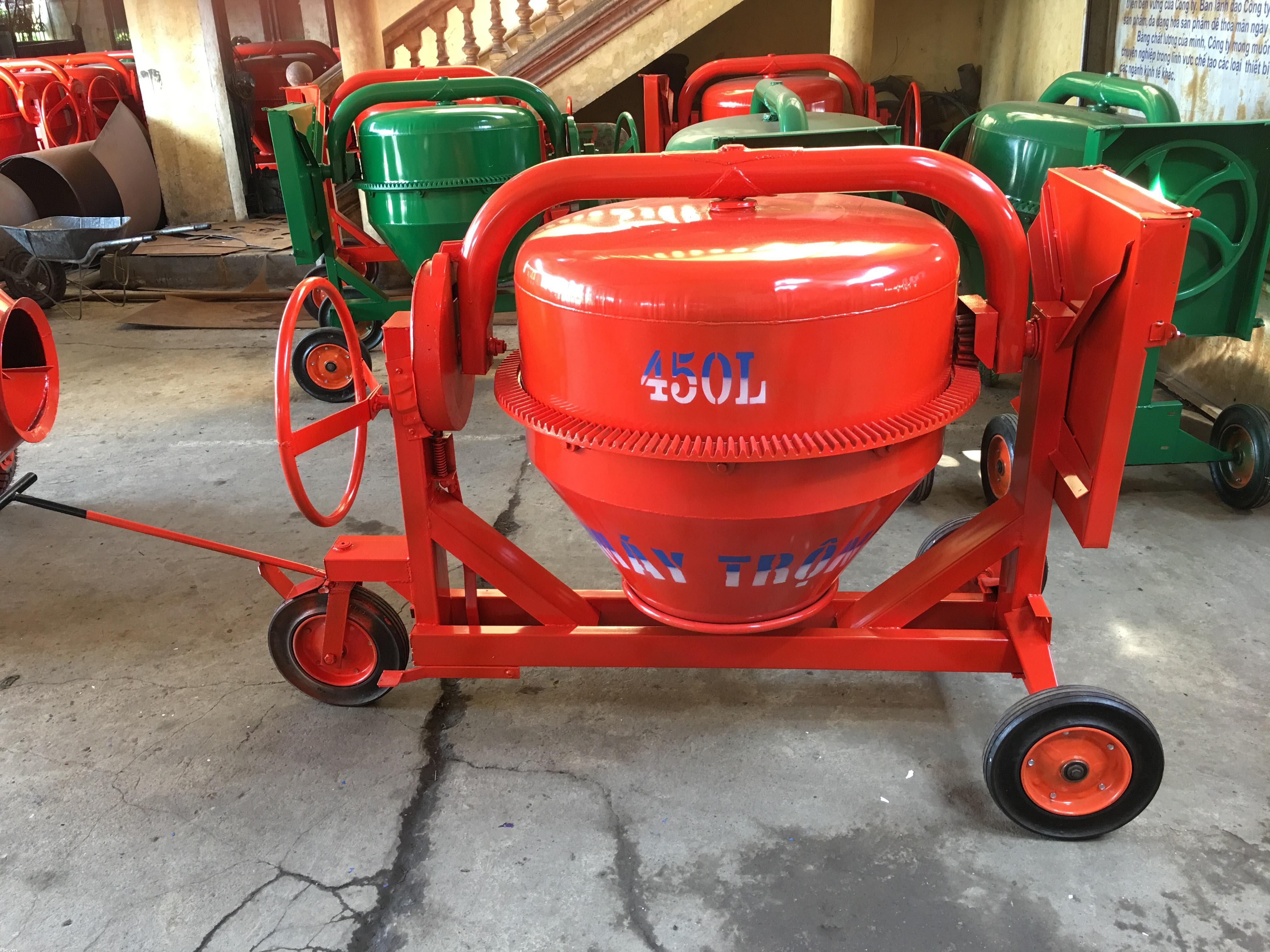 Máy trộn bê tông 450L