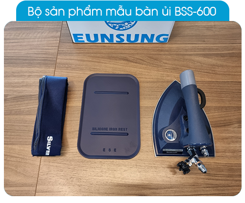 Bàn ủi toàn hơi BSS-600 Silver Star-cần gạt