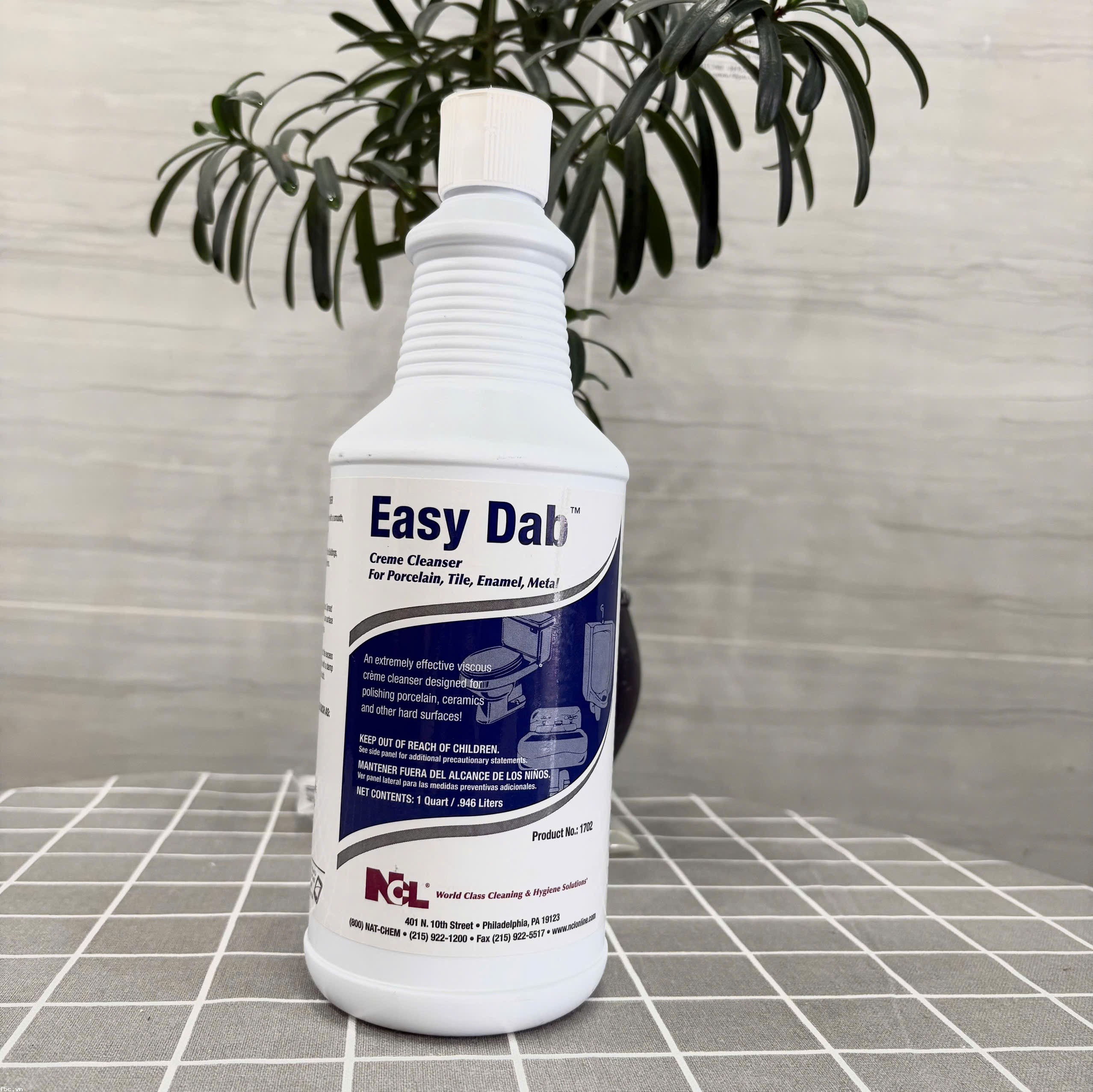KEM TẨY RỬA & TẠO ĐỘ SÁNG BÓNG BỀ MẶT MEN SỨ - EASY DAB