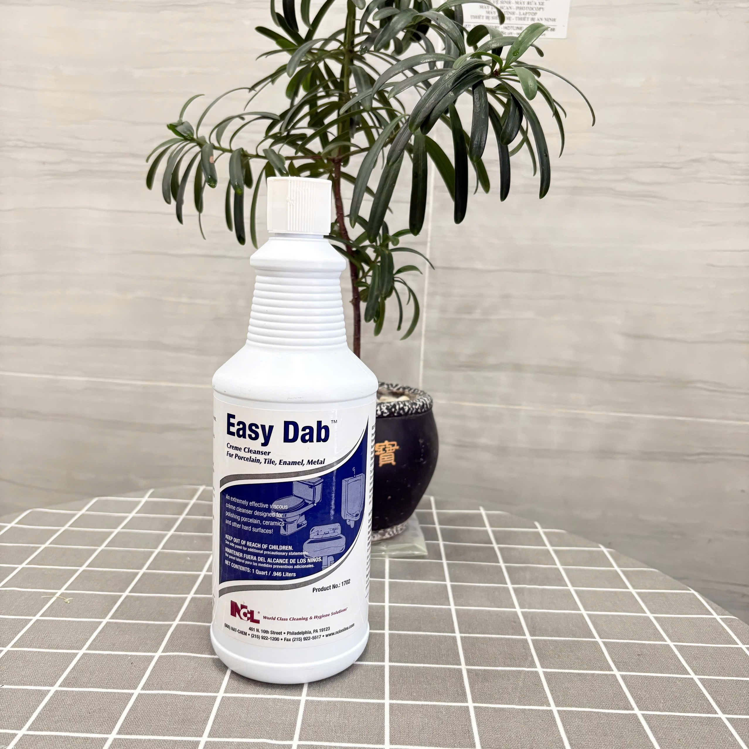 KEM TẨY RỬA & TẠO ĐỘ SÁNG BÓNG BỀ MẶT MEN SỨ - EASY DAB