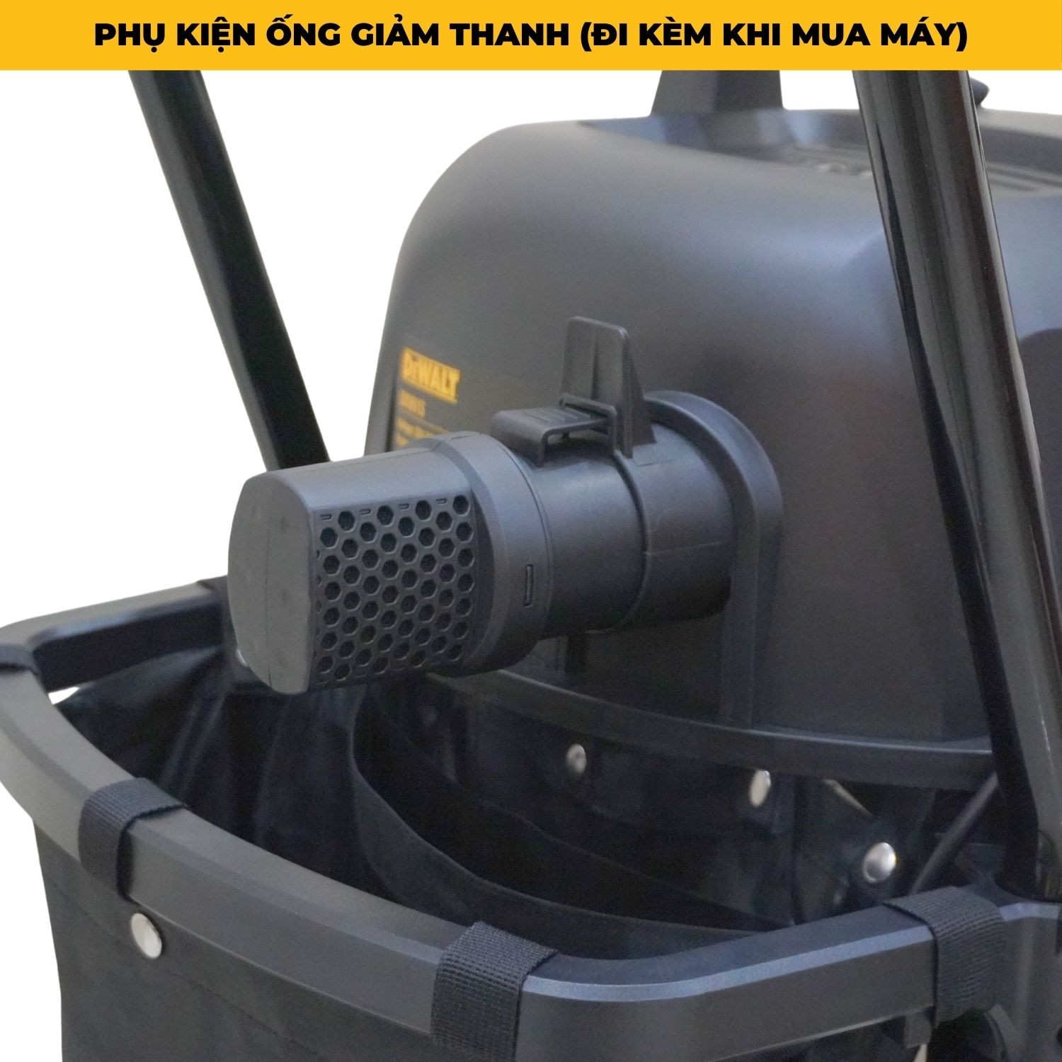 Máy hút bụi công nghiệp 3 chức năng - Dewwalt DXV61S 61 Lít- Khô/Ướt/Thổi