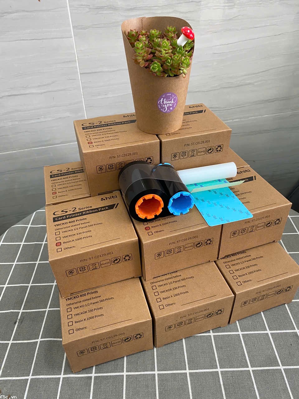 Ruy băng mực đen Hiti CS270E chính hãng