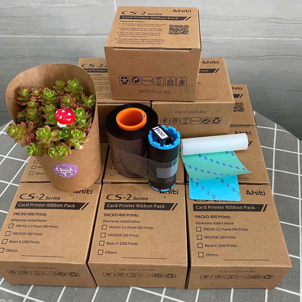 Ruy băng mực màu HiTi CS270E chính hãng