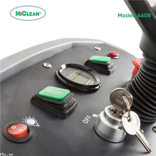 Máy chà sàn liên hợp ngồi lái Hiclean A60B 