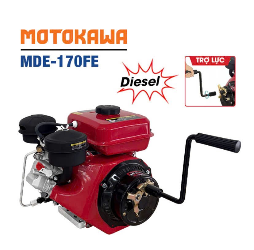 Động cơ Diesel MOTOKAWA MDE-170FE